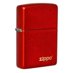 Zippo Classic Metallic Red Zippo Logo 49475ZL